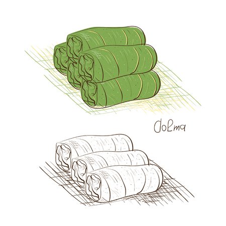 Голубцы рисунок