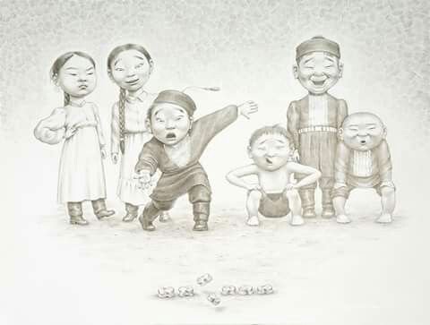 Калмыцкие рисунки детей