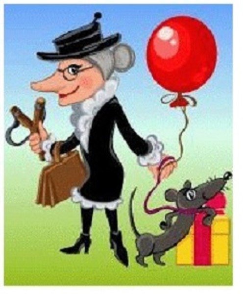 Сказочный персонаж Шапокляк