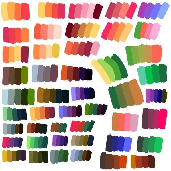 Палитра цветов для рисования