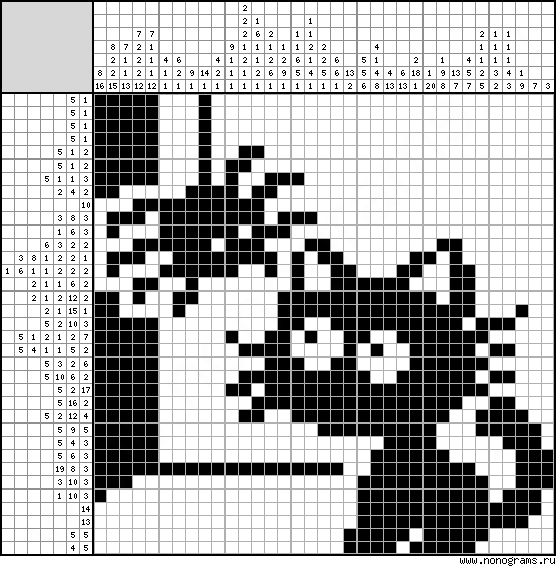 Японский кроссворд рисунки