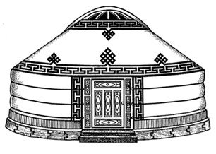 Живопись Тыва буряты