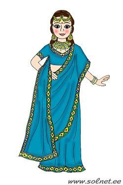 Костюмы Индии мужские и женские