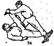 Неправильный захват ногами