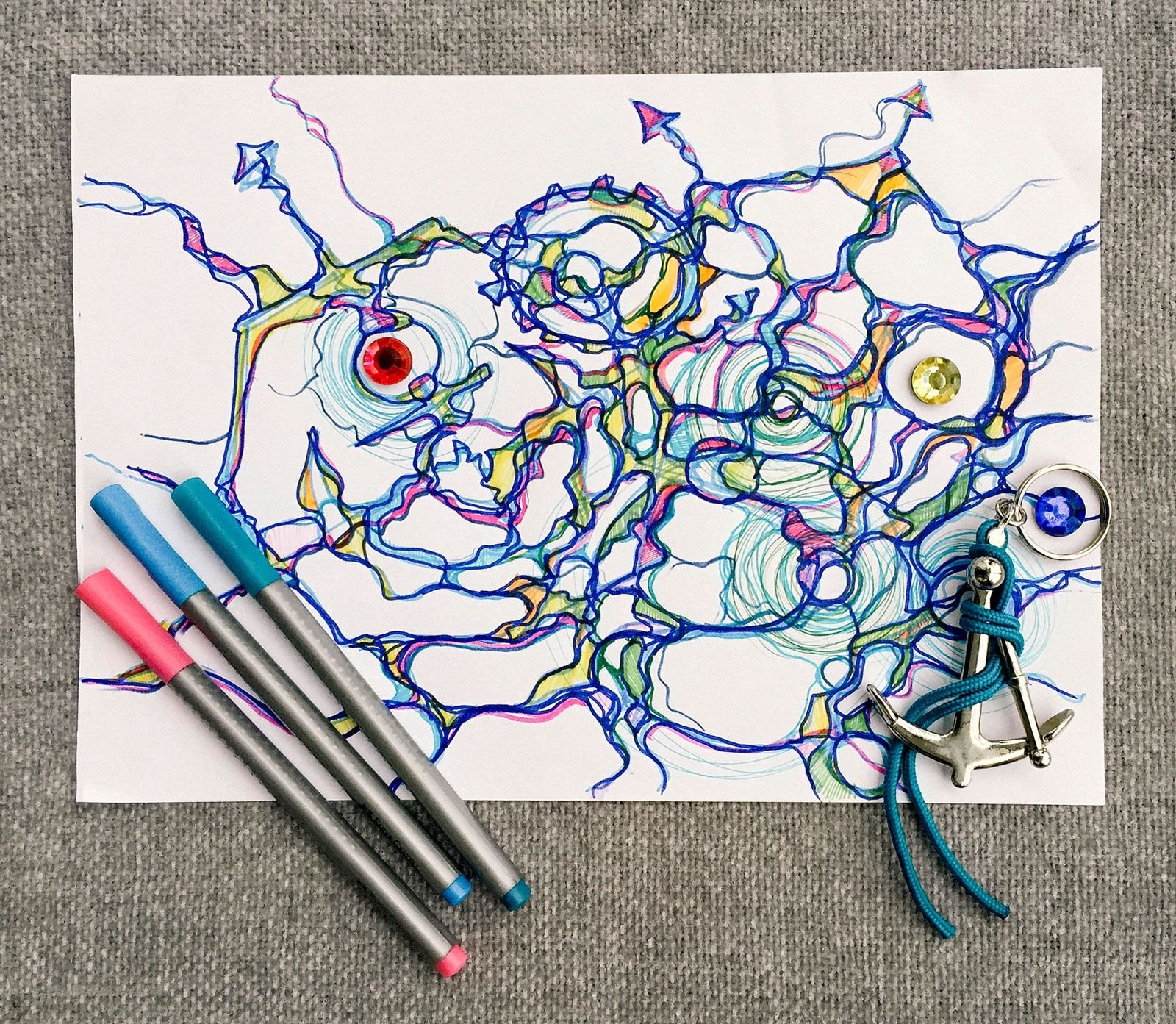 Карандаши для рисования Нейрографика