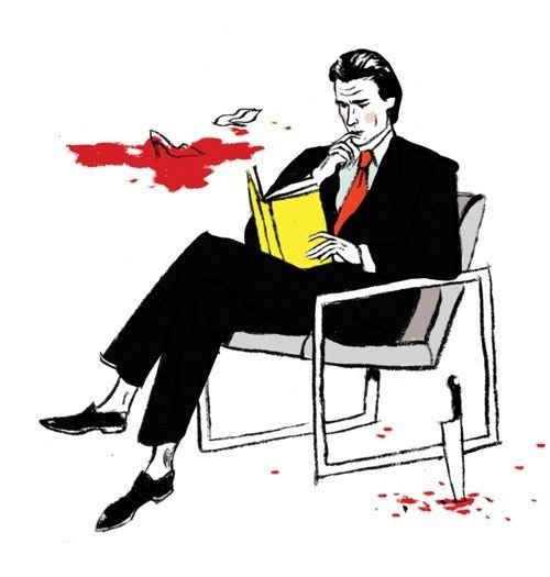 Патрик Бейтман американский психопат Art