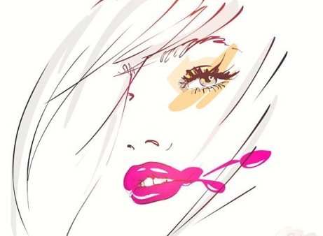 Перманентный макияж иллюстрации