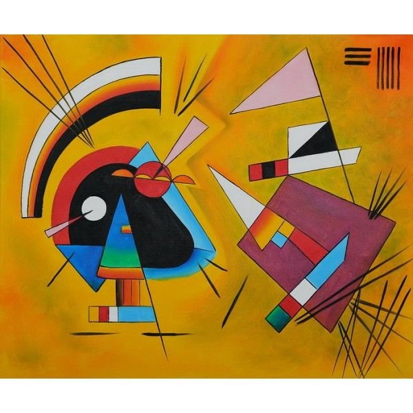 Кандинский Василий Васильевич контрастные звуки