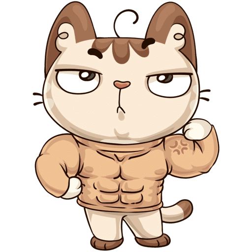 Стикеры ВК котик