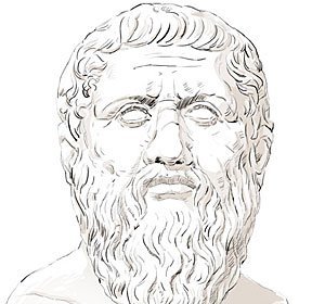 Аристотель и Платон чб