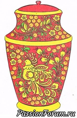 Орнамент птицы