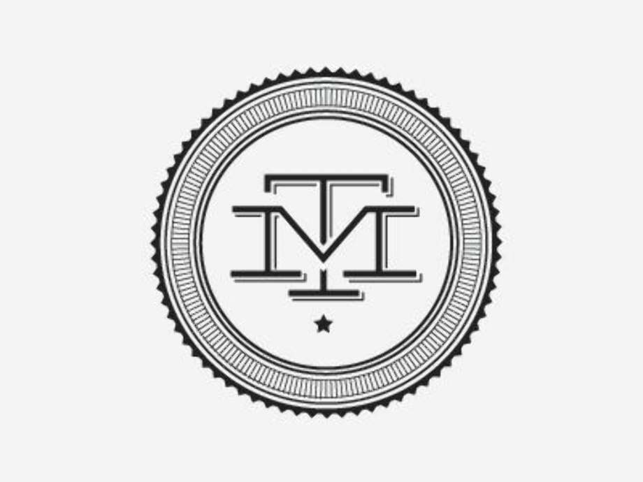 Монограмма TM. TM логотип. Вензель ТМ. Логотип с буквами ТМ.