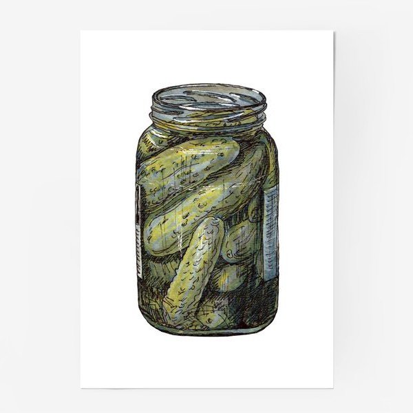 Рик и Морти банка огурцов