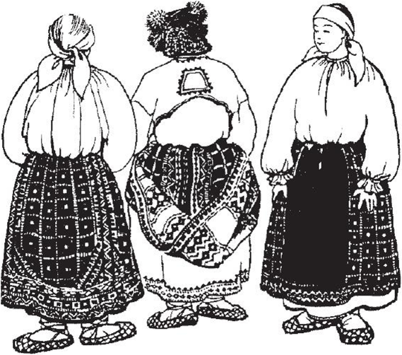 Народные костюмы