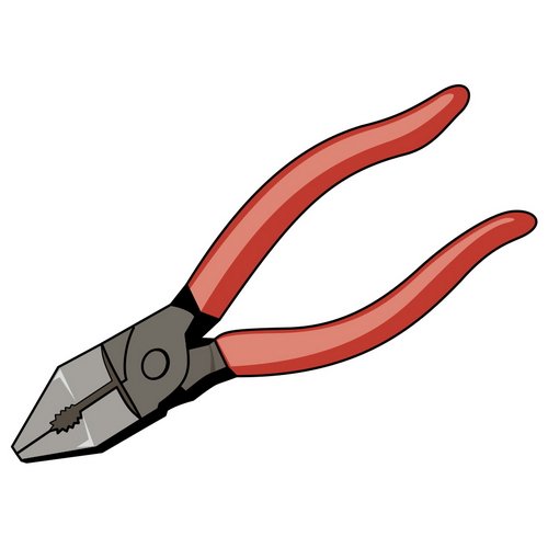 Плоскогубцы нарисованные для детей