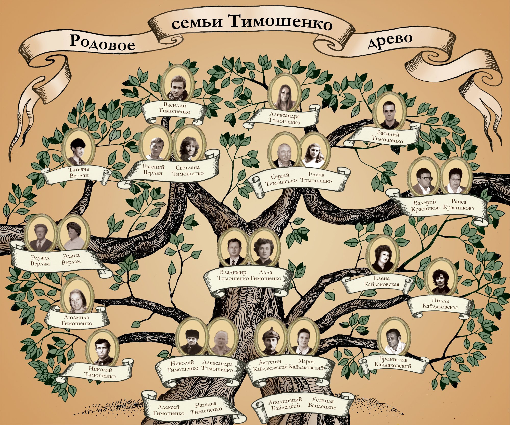 Составление генеалогического дерева