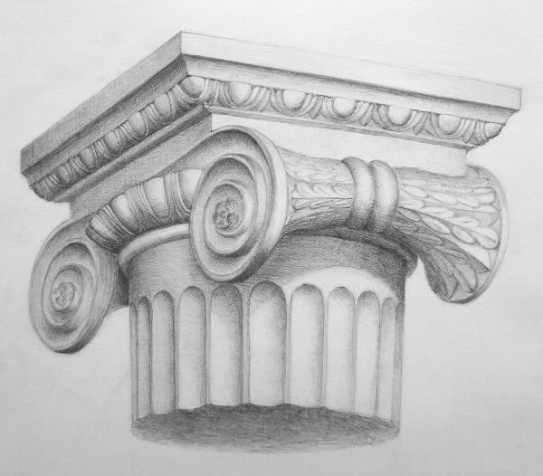 Капитель дорического ордера