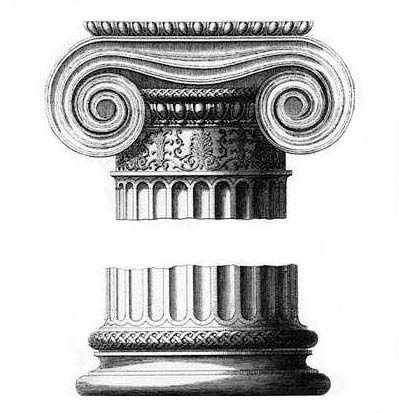 База ионической капители