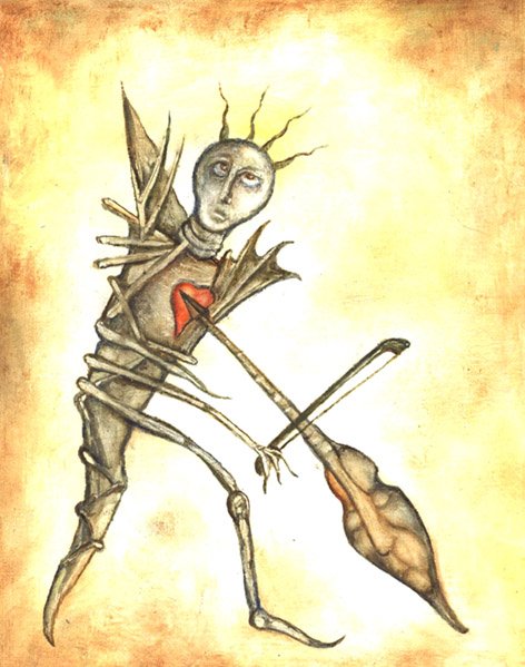 Картины Эдмунда Шклярского шаман