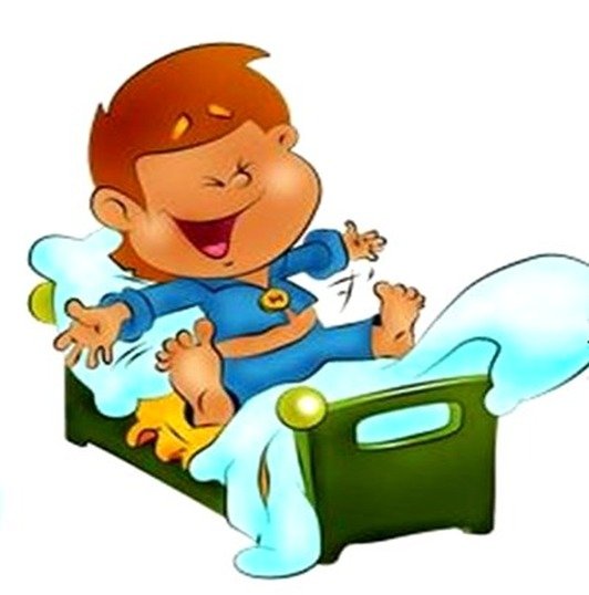 Режим дня подъем