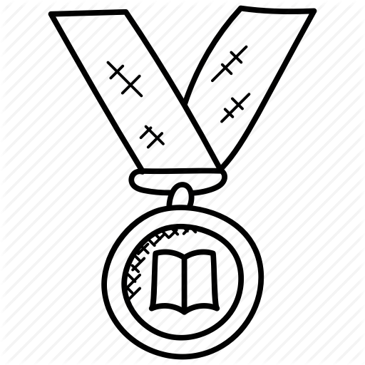 Медаль карандашом