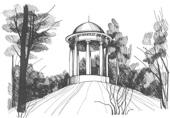 Киров Ротонда Киров рисунок