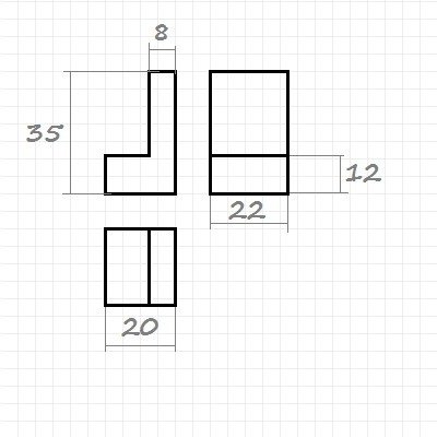 Деталь в аксонометрии чертеж