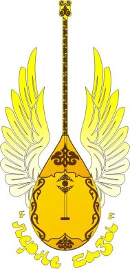 Музыкальный логотип домбыра