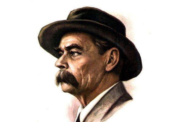 Максим Горький портрет в профиль