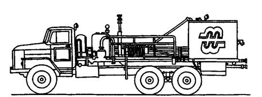 Цементировочный агрегат ца-320