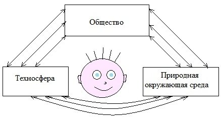 Среда обитания человека рисунок