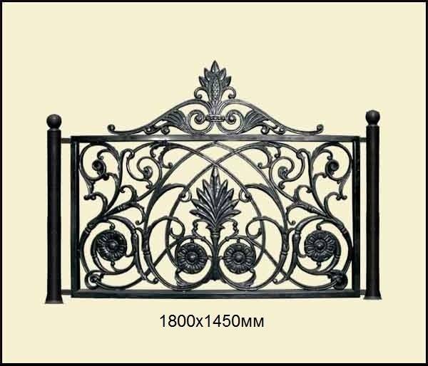 Каслинское литье ограда