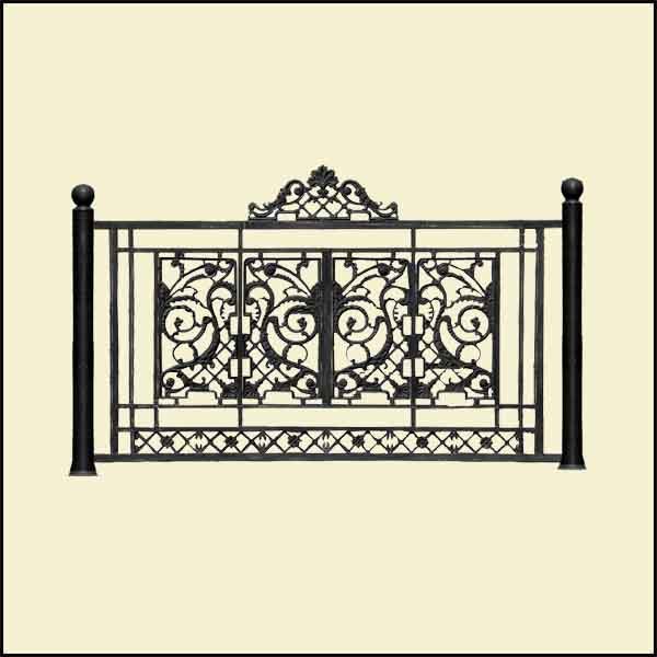 Каслинское литье ограда