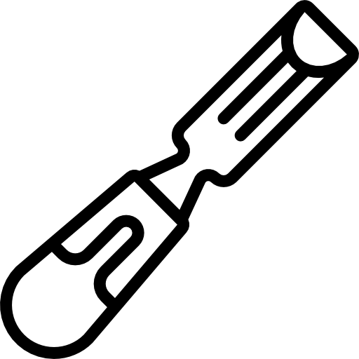 Инструмент долото по дереву чертеж