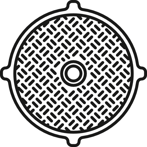 Канализационный люк вектор