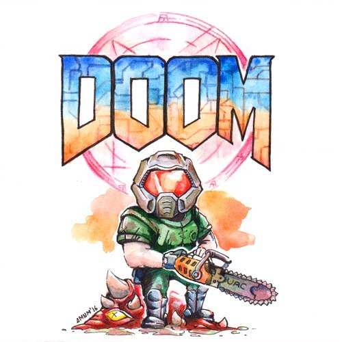 Doom для срисовки