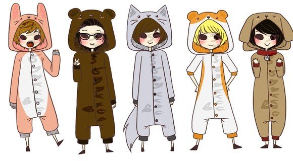 Кигуруми аниме персонажа