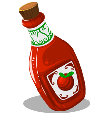 Кетчуп нарисовать