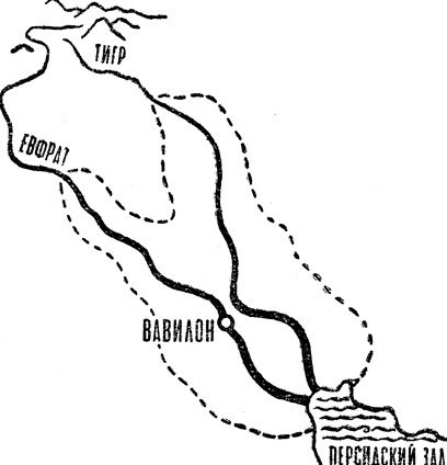 Древняя Месопотамия контурная карта
