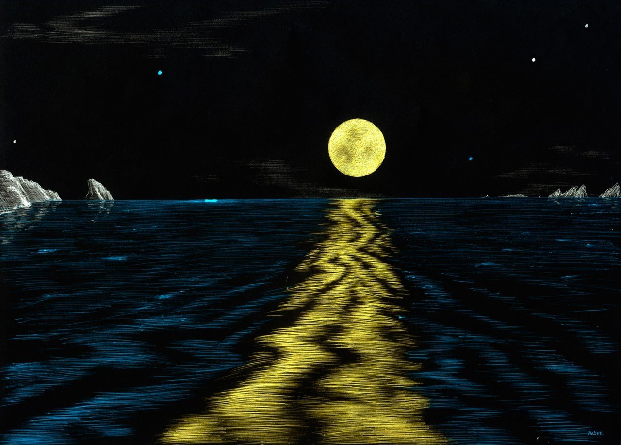 Последняя ночь картинки. Луна и море. Лунный пейзаж. Лунная ночь. Ночное море.