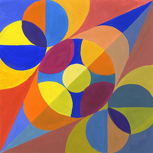 Полярная Гармония цветов цветоведение