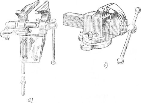 Слесарные тиски параллельные и стуловые