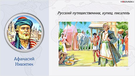Афанасий Никитин путешественник