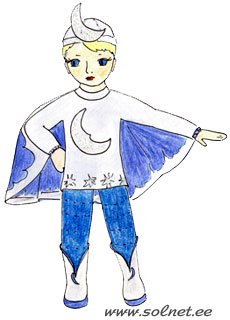Карнавальный костюм раскраска