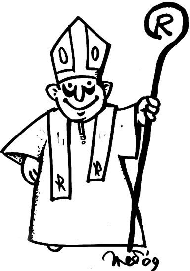 Папа Римский иллюстрация