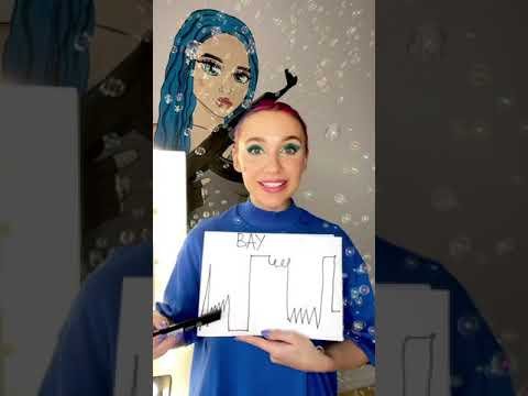 Портрет Мии Бойки карандашом