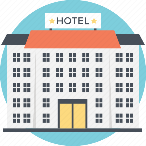 Логотип здания гостиница