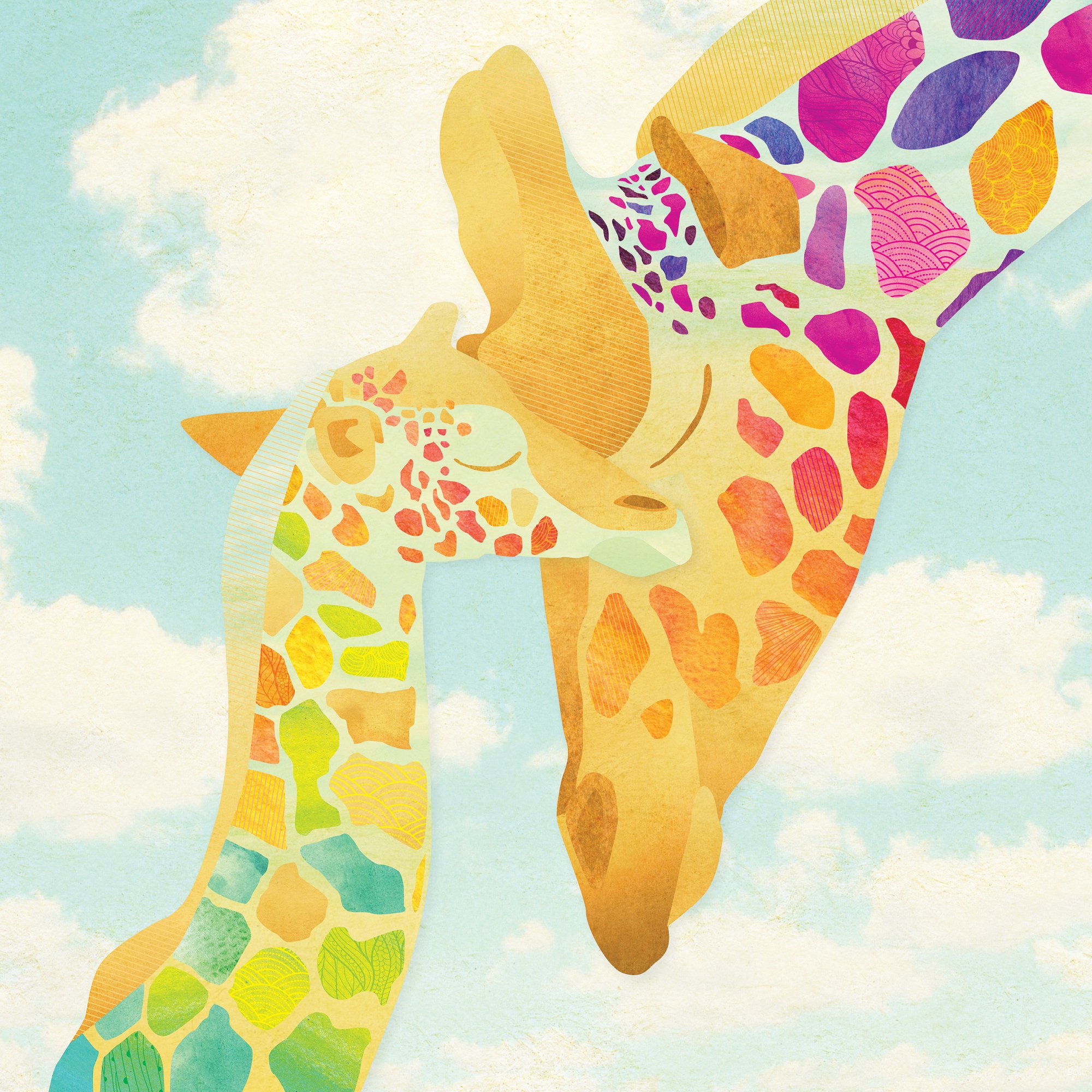 Жирафик разноцветный
