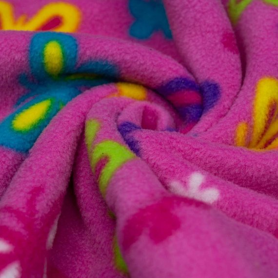 Флис с принтом