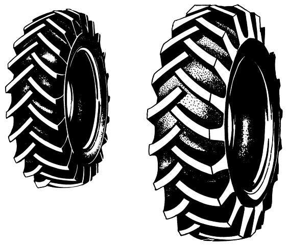 Покрышка Урал 4320 рисунок протектора